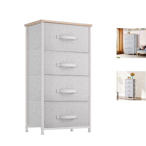 Compact drawer fabric - compact, 4-drawer