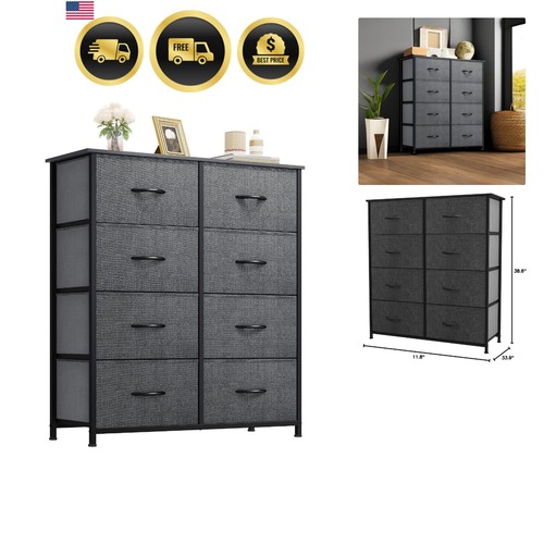 Storage dresser with drawers - 8,
