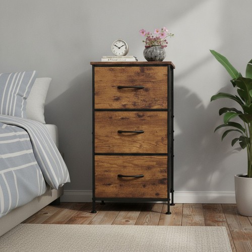 Drawer fabric dresser - 3-drawer, –